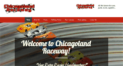 Desktop Screenshot of chicagolandraceway.com